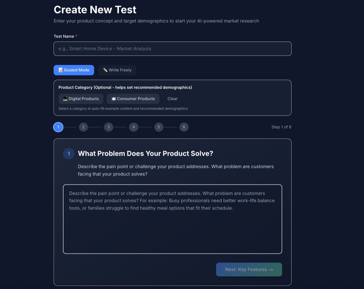Prevzy dashboard showing consumer results